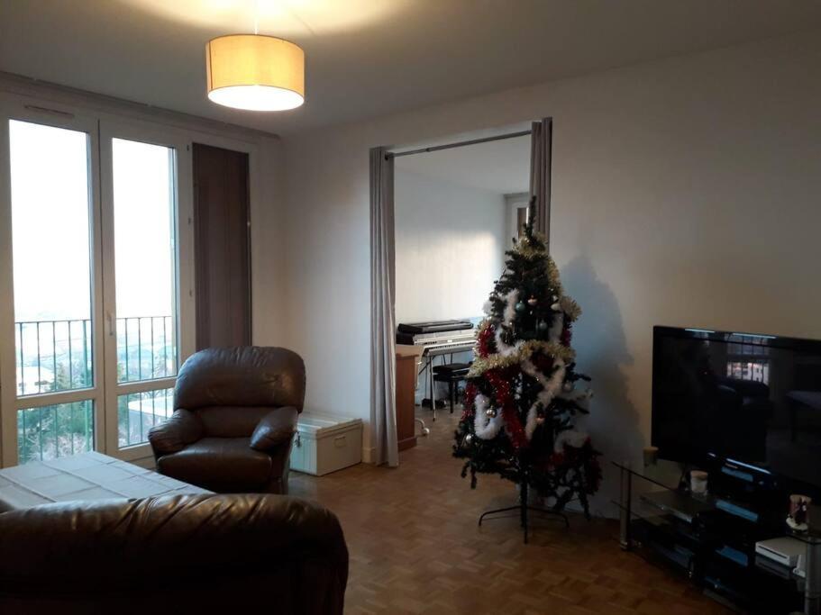 T4/5 Avec Vue Sur Les Alpes A 5 Minutes De Lyon Apartment La Mulatiere Exterior photo